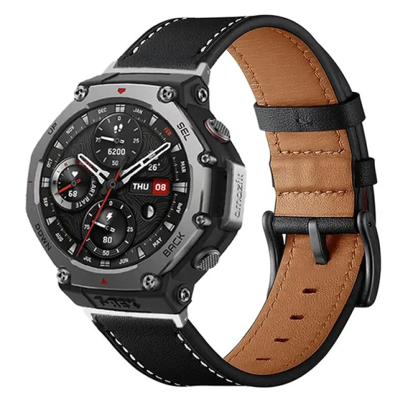 Vintage Leather Watch Band for Smartwatches - Classic Strap in Retro Style