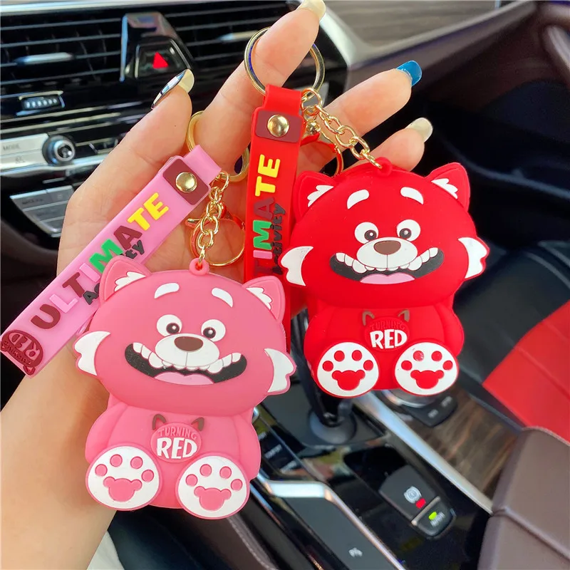 

Disney Cartoon Turning Red Bags Handbags Storage Bag Wallet Coin Purse Keychains Push Bubble Fidget Toys for Kids Jewelry Gifts