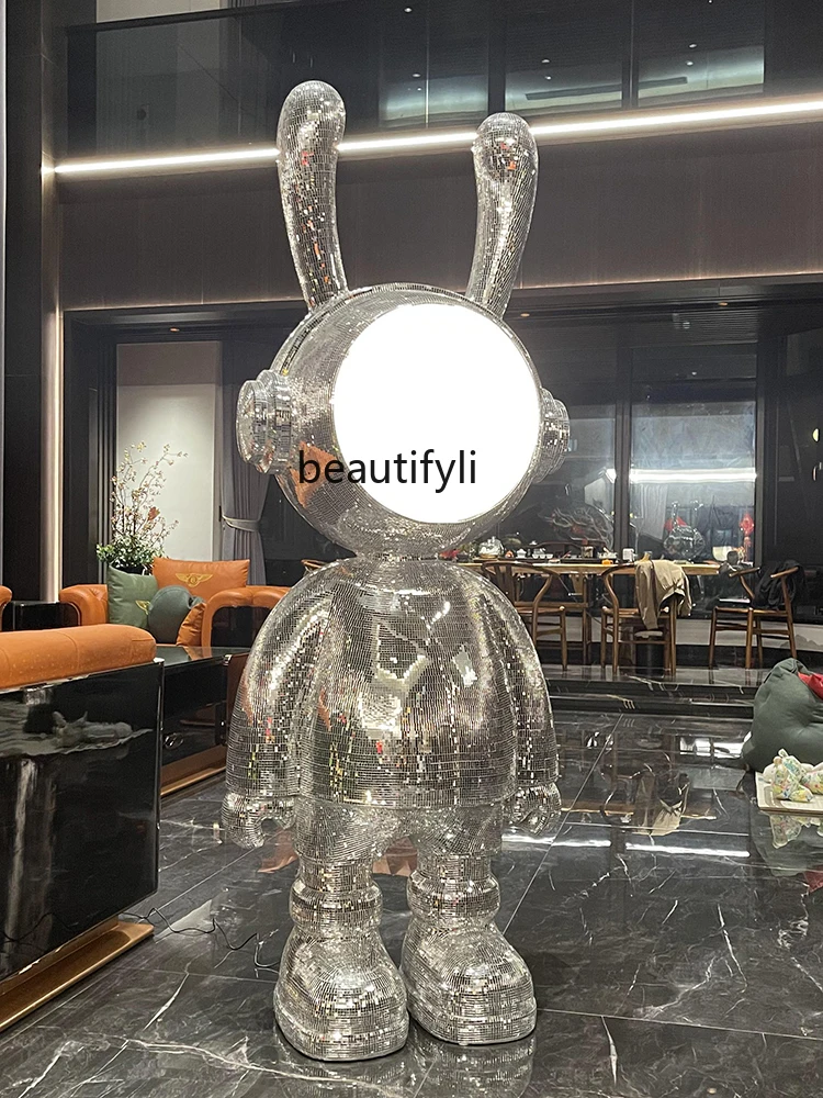 

Living Room Decoration with Lights Large Decoration TV Cabinet next to Hotel Villa Housewarming Gift