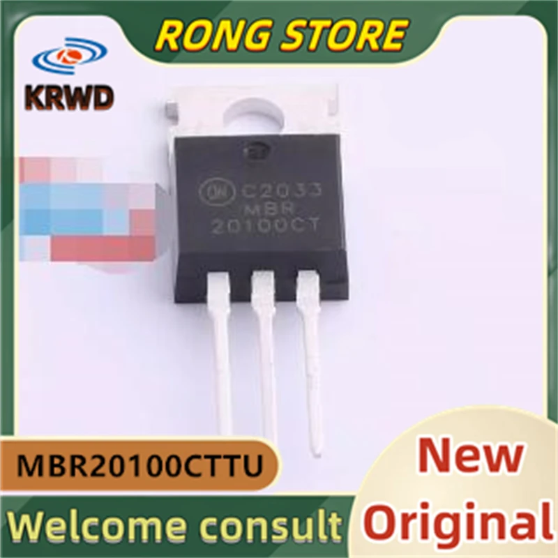 

(10 шт.) 20100CT Новый и оригинальный чип IC MBR20100CTTU MBR20100CTT TO-220