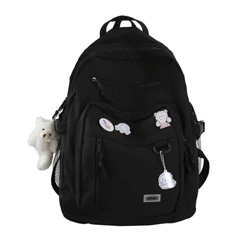 thumbnail image 1 of Mochila de moda para estudiantes universitarios 2024, mochila de gran capacidad para estudiantes universitarios, mochila escolar, mochila de viaje para estudiantes de secundaria y adolescentes, 1 of 5