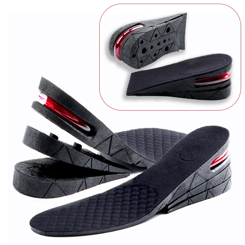 

Height Increase Insole Invisible Heightening Template Air Cushion Shoe Inserts Variable Height Insoles Adjustable Cut Foot Pad