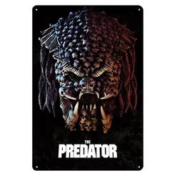 Predator Movie Collectible Metal Poster Tin Sign Plaque - Aluminum 14x20cm (Aluminum sign)