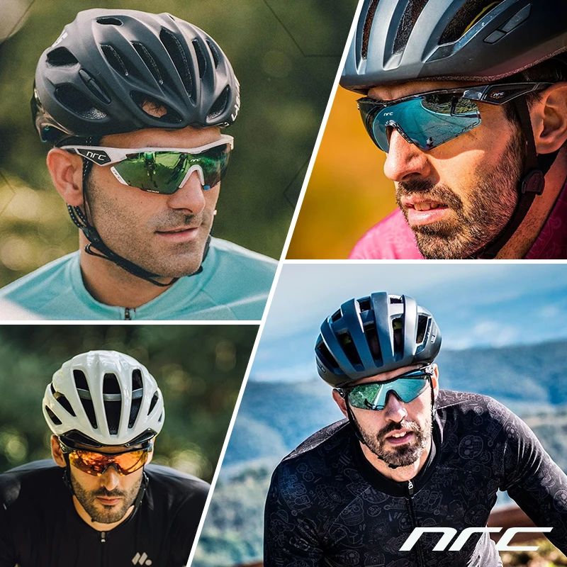 Lunettes De Cyclisme KOVEX K284 – Verres Transparents UV400 – Cadre Complet Ou Semi-cadre – Étui Transformable En Sacoche De Tube – Unisexe