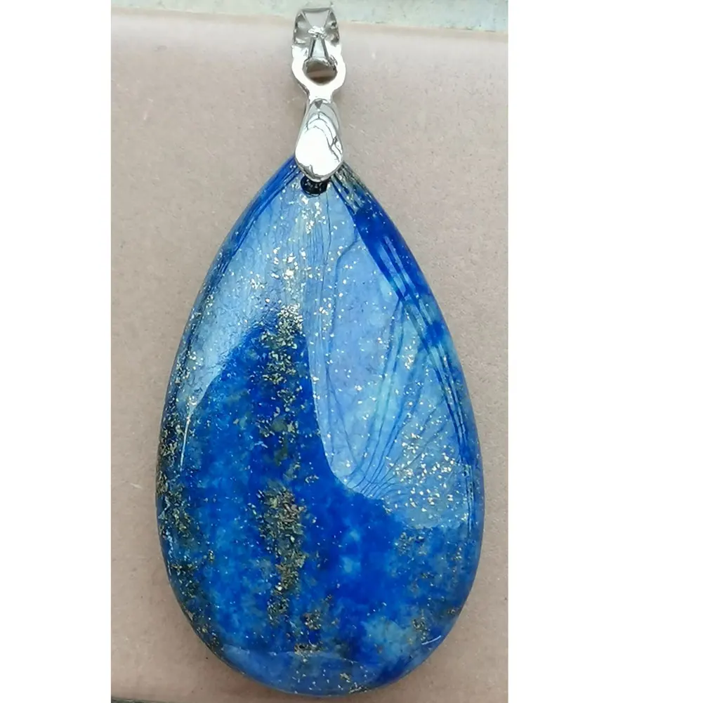 Azul areia goldstone howlite cristal aventure jaspe lapis lazuli olho de tigre opala gota pingente grânulo wb1008