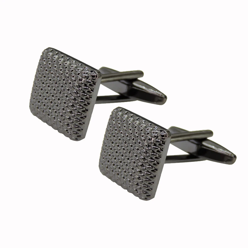 High-Quality Stainless Steel Cufflinks - Laser Engraved Design for Weddings and Business