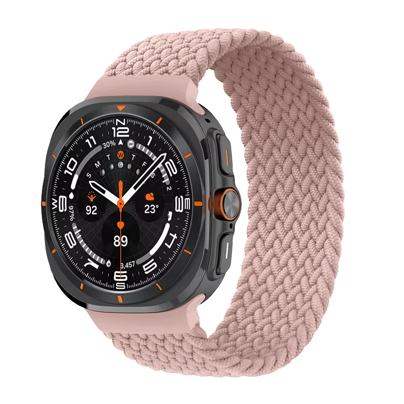 Ultra Sport Nylon Loop Braided Strap for Smartwatch - 47mm Bracelet Band Accessories
