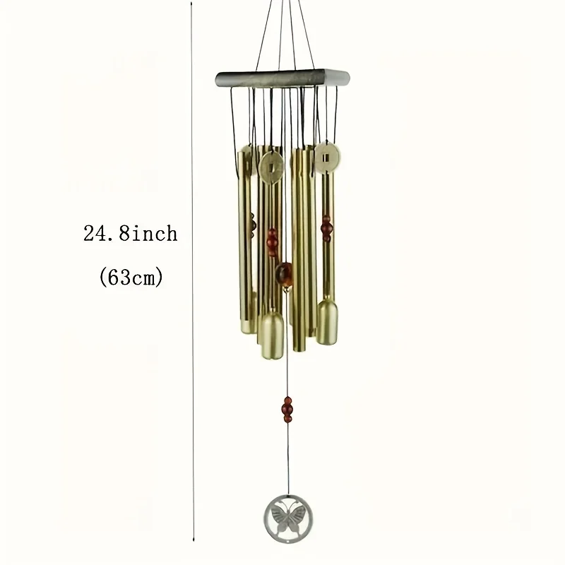 Antique Copper Wind Chimes 4