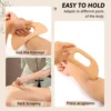 Wooden Gua Sha Tool Manual Massage Scraper for Lymphatic Drainage Slimming Guasha Massage Board Body Tissue Gua Sha Paddle Tool 6