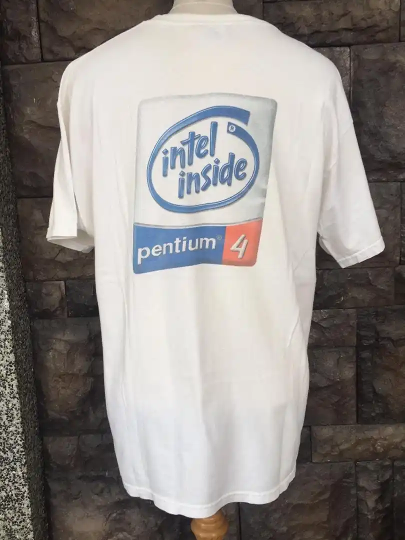 Maglietta Vintage Intel Inside Pentium 4