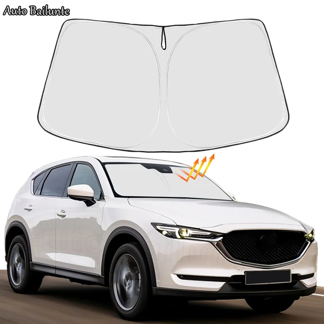 Parasol De Cobertura Completa Para Mazda CX-5 CX5 2017-2023 2018 2019 2020 Accorios De Coche Visera De Ventana Cubierta De Privacidad Negro Plegable - AliExprs