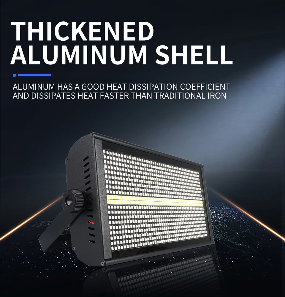 350W High Power Waterproof Strobe Light DMX 24RGB+12 White Light RGBW IP65 Outdo