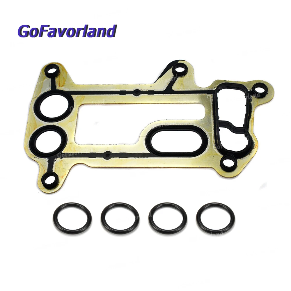 1 Set Oil Filter Housing Seal Gasket Kit 11428506412 For BMW E90 2007-2008 E60 E61 E87 E81 2006-2011 E83 E84 N47 E88 2007-2013