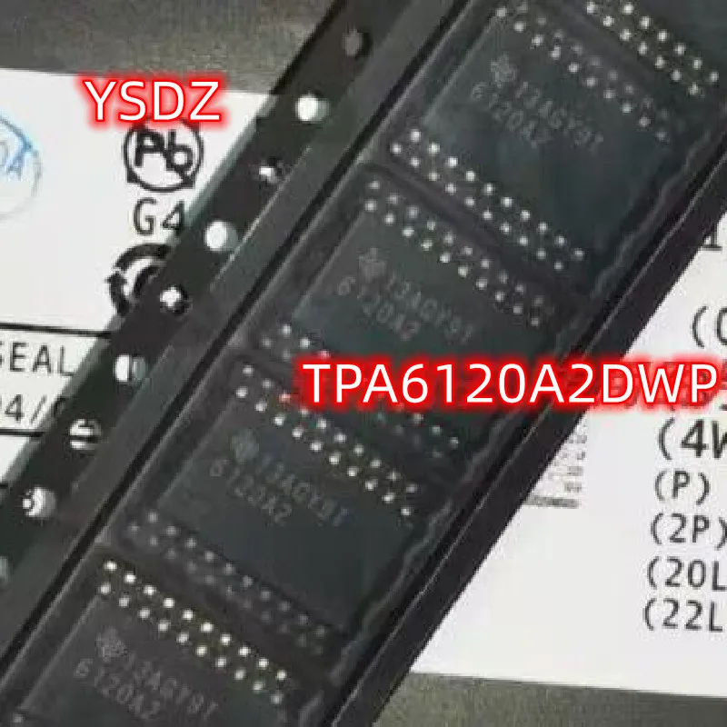 

5 шт., аналоговый усилитель для наушников TPA6120A2DWP TPA6120A2 6120 6120A 6120A2 6120A2DWP IC SOP-20 9,0-до 33,0-V