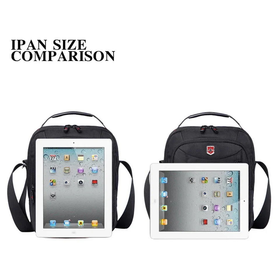 Waterproof Oxford Mens Messenger Bag Business Casual Briefcase
