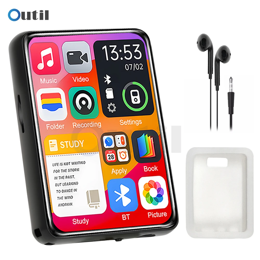 Bluetooth 5.4 Touch MP3 Player 4