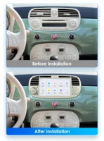 Auto radio za FIAT 500 Abarth 2007-2015 2