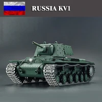 Henlong 3878-1 Tank Soviet Union Kv-1's Rc Heavy Rc Modle 1:16 Shootable Alloy Remote Control Electric Military Infrared Rtr Toy 1