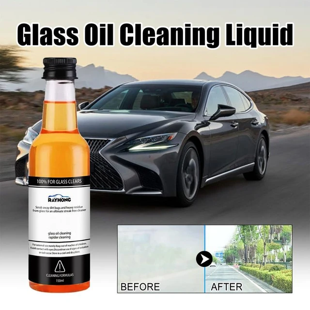 Car Cleaner Glass Oil Film Remover Windshields Cleaning Liquid Car  Accessories