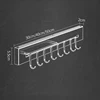 Stainless Steel Cleanup Hanging Spoon Holder Wall Kitchen Storage Supplies Knife Stand Hook Organizer Kitchen Novel Accessories 6