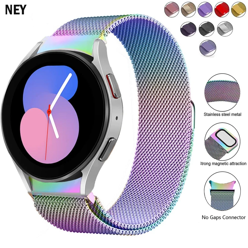 No Gaps Band For Samsung Galaxy Watch 4/5/5 Pro 44mm 40mm 45mm 20mm