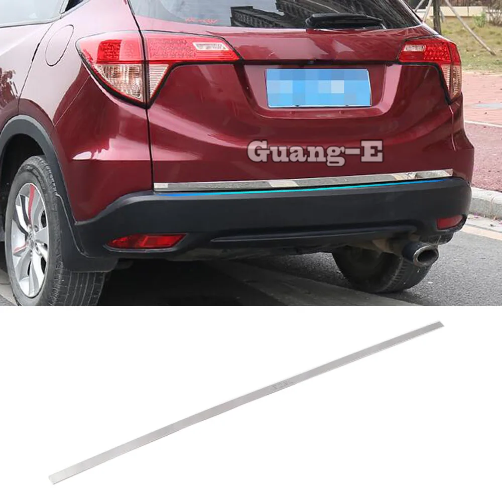 Для Honda HRV HR-V Vezel 2014 2015 2016 2017 2018 Автомобильная задняя дверь из нержавеющей стали