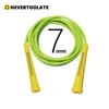 7mm diameter PVC AND PU MATERIAL ROPE LOW MIDDLE HIGHT TEMPERATURE 15.5cm long handle heavy skip jump skipping roep fitness 3