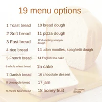 Bread Maker Household Automatic Small Breakfast Machine Smart Official Authentic Products Household Appliances Tostadora De Pan 2
