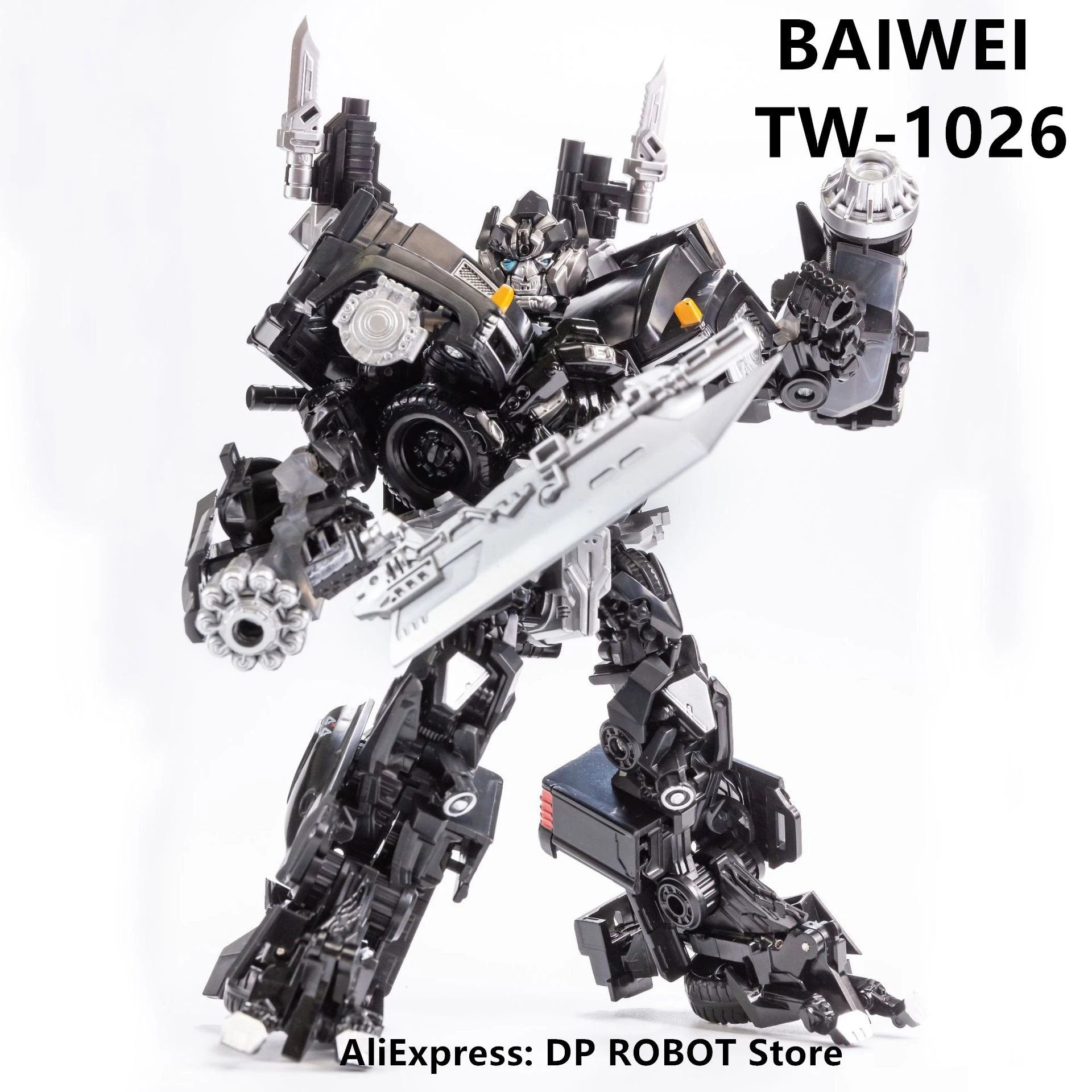 In Stock] Baiwei Transformatie TW-1026 Tw1026 Ironhide Ko Ss14 Weaponeer Ss  Film Robot Actiefiguur, image size:1920x1920