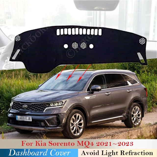 For Kia Sorento MQ4 2021 2022 2023 Dashboard Cover Pad Anti-sun Anti-Slip  Mat Sunshade Dashmat Carpet Sticker Car Accessories - AliExpress