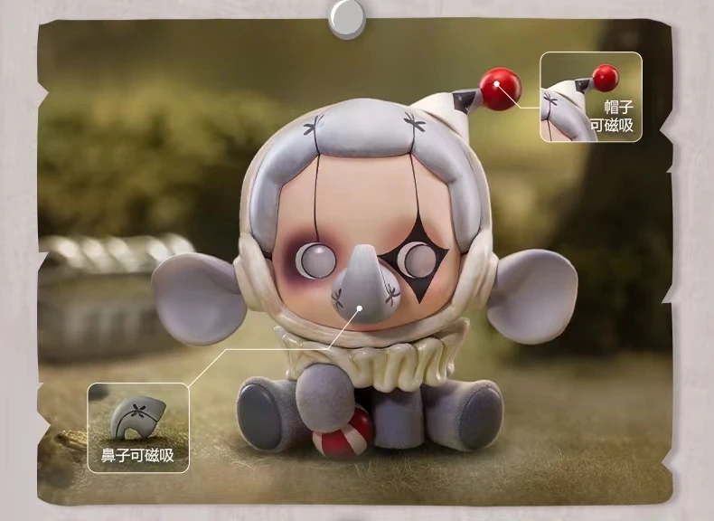 thumbnail image 1 of POP MART Skullpanda The Mare of Animals Series Caja Sorpresa Juguetes Anime Figura de Acción Caja Misteriosa Muñecas Regalo para Niñas, 1 of 5