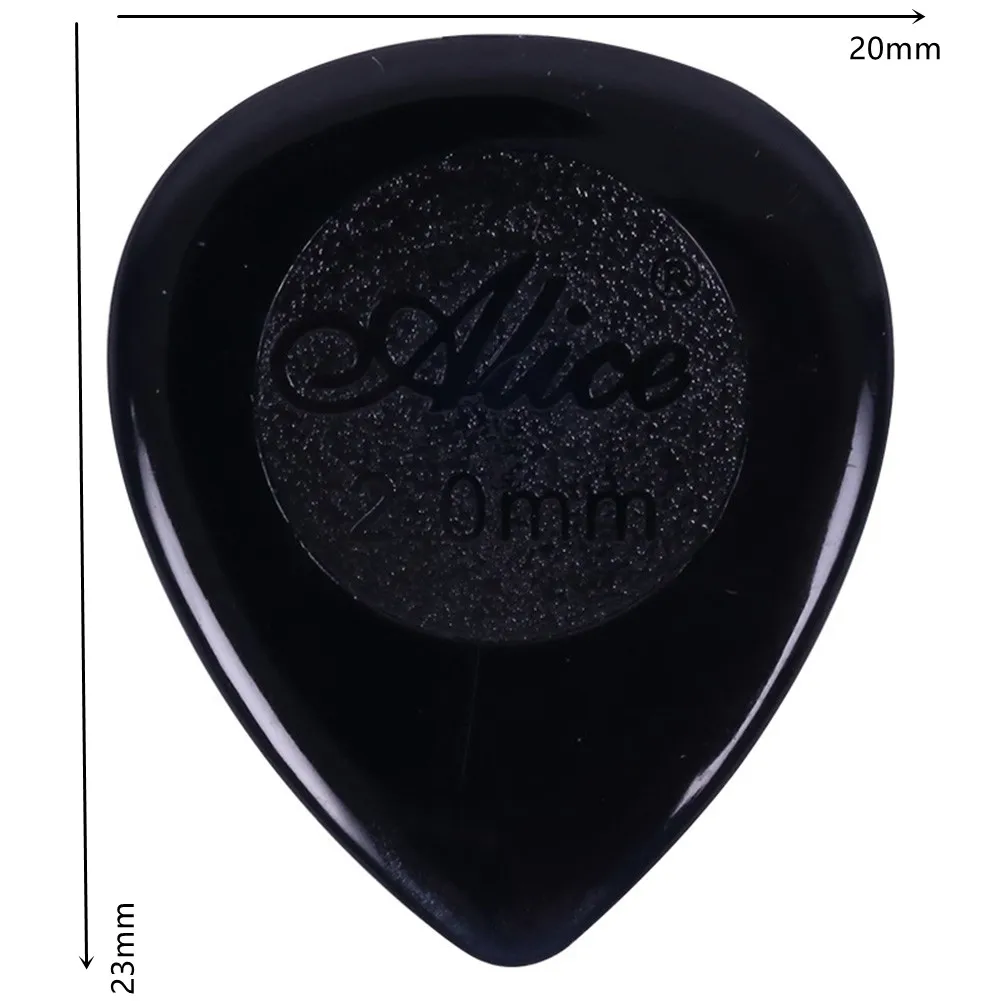 

6 шт., короткие медиаторы для гитары Alice, маленькие Стабби, 1 мм, 2 мм, 3 мм, электрические аксессуары для гитары