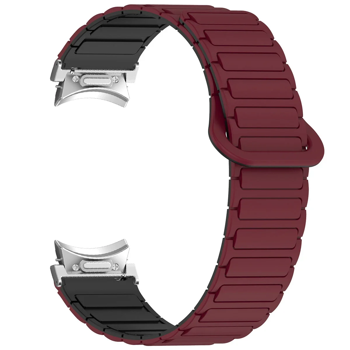 Magnetic Loop Silicone Watch Band - Universal 20mm Strap