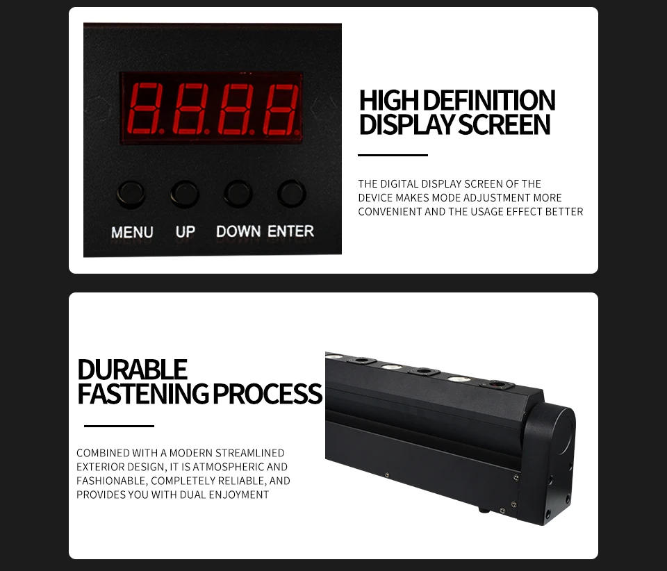 Stage 8+8 Eyes DJ Professional Laser Light Led Single Red Laser Projector DMX512