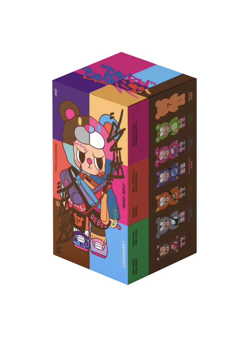 Genuine New Rebel Bear Crossbody Bag Articulated Series Vinyl