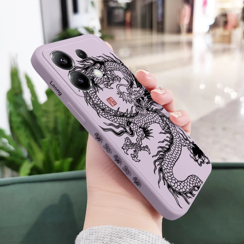 Dragon Wings Fly Silicone Phone Case - Stylish and Durable Protection