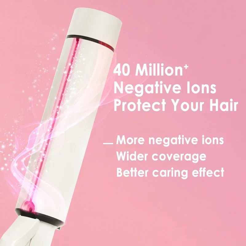40MM Curling iron Hair waver iron 4000W Negative Ion Ceramic Fast Heating Hair curler Wave Big Wand Wave styler