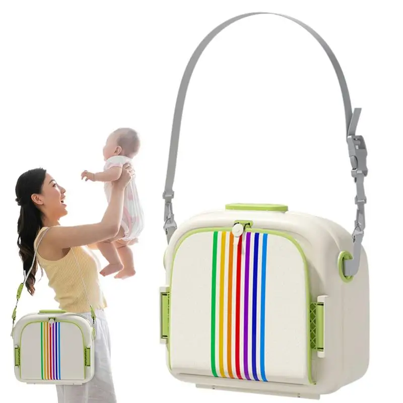 Dining Seat With Travel Bag Multifunctional Outdoor Chair Folding Portable Booster Feeding Seat for Hiking Home Offices Camping