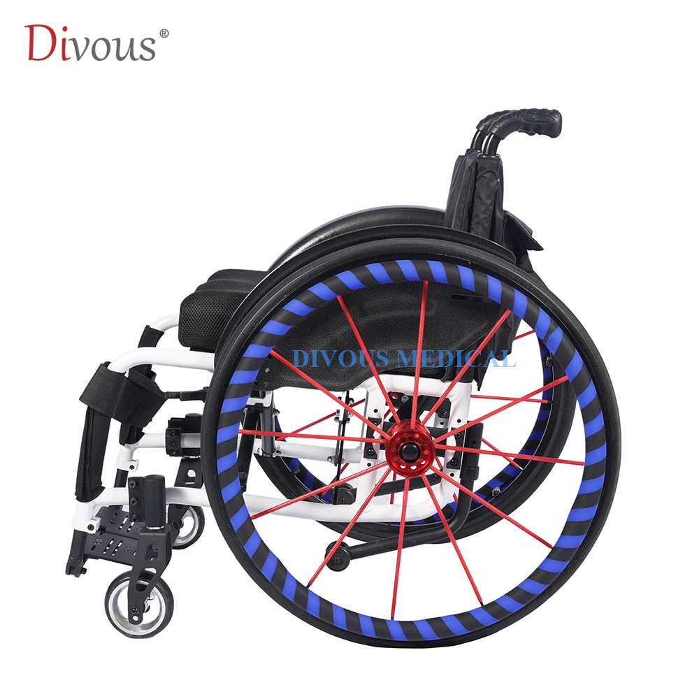 A pair Anti-slip Sports Wheelchair Tires for 24 inch wheelchair