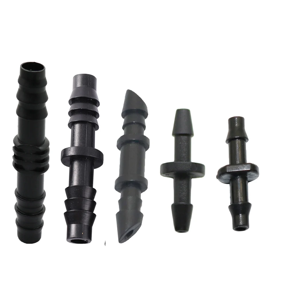 

3/5 мм4/7 мм8/11 мм шланг с двойными колючками, прямые соединители для дома и сада, быстроразъемный соединитель для труб, адаптер для тепличной трубки, 20 шт.