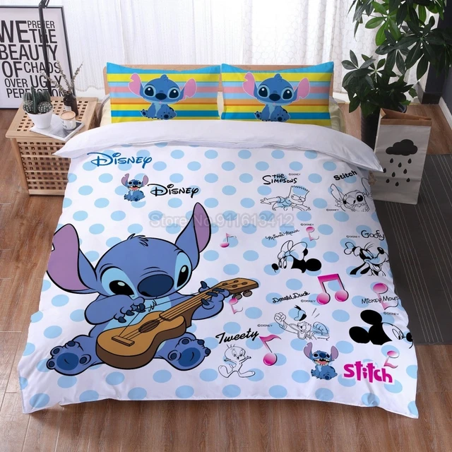 Disney lilo & stitch jogo de cama meninos meninas estilo americano ...