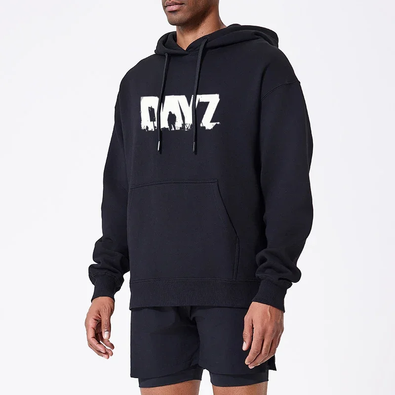 Sweatshirt Jacket print hoodies Fashion Dayz Graphical Printed Men Hoodies Spring Autumn Loose Tops Sweatshirts Male Hip Hop Streetwear Male Clothes
