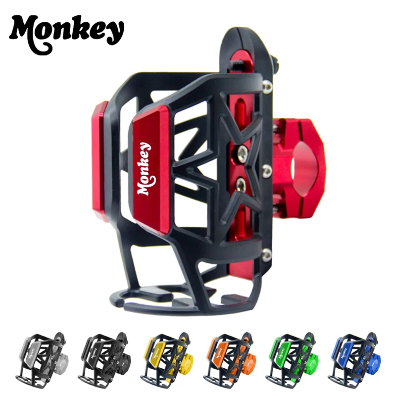 

Z125 Monkey Logo For Honda Z 125 Z-125 Accessories Motorcycle Beverage Water Bottle Cage Drink Cup Holder Sdand Mount
