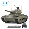 1/16 Tongde M24 Chaffee RC Tank Light Electric 320° Infrared Barrel Recoil Infantry Fighting Vehicle Model Toys for Boys Gift 1