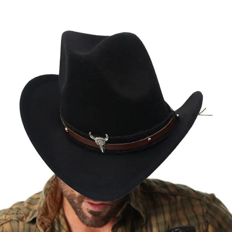 

Indiana Cowboy Hat Outdoor Wide Brim Hat With Strap Unisex Sunshade Hat Fashion Accessories For Photographing