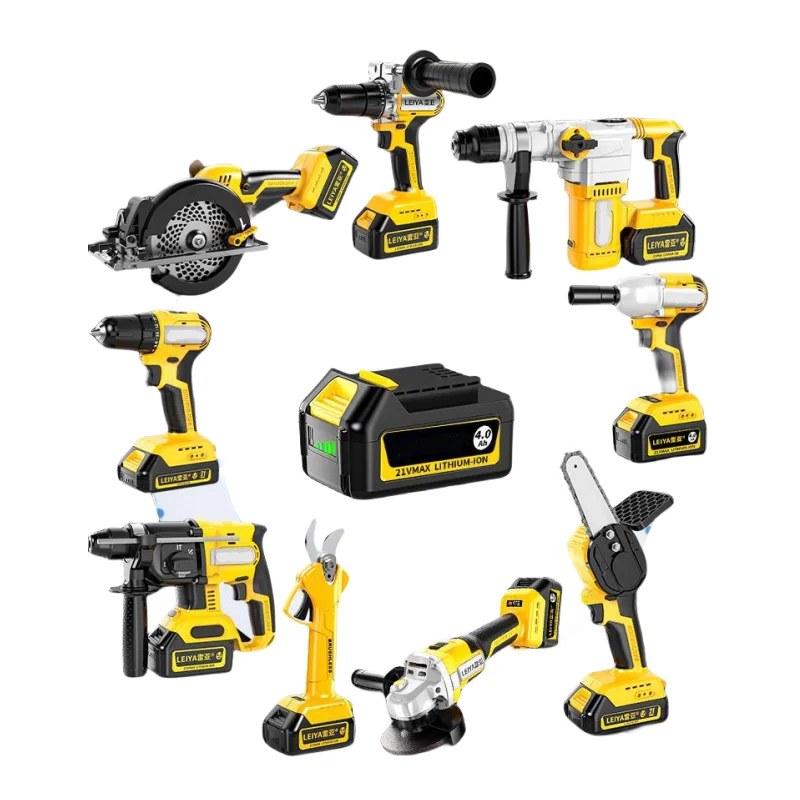 Lithium Ion Cordless Combos Kits 20-v Max 15-Pieces Newly Quality