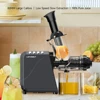 LUFVEBUT 80MM Large Calibre Slow Juicer 250W Cold Press Masticating Extractor 98% High Juice Yield BPA Free Safe Kitchen Gadgets 1