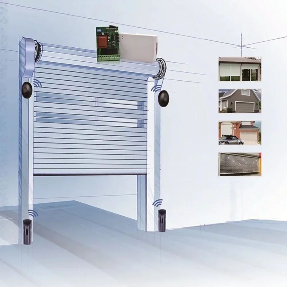 Automated Gate Infrared Detector Sensor Swing Sliding Garage Gate Door Safety Photocells