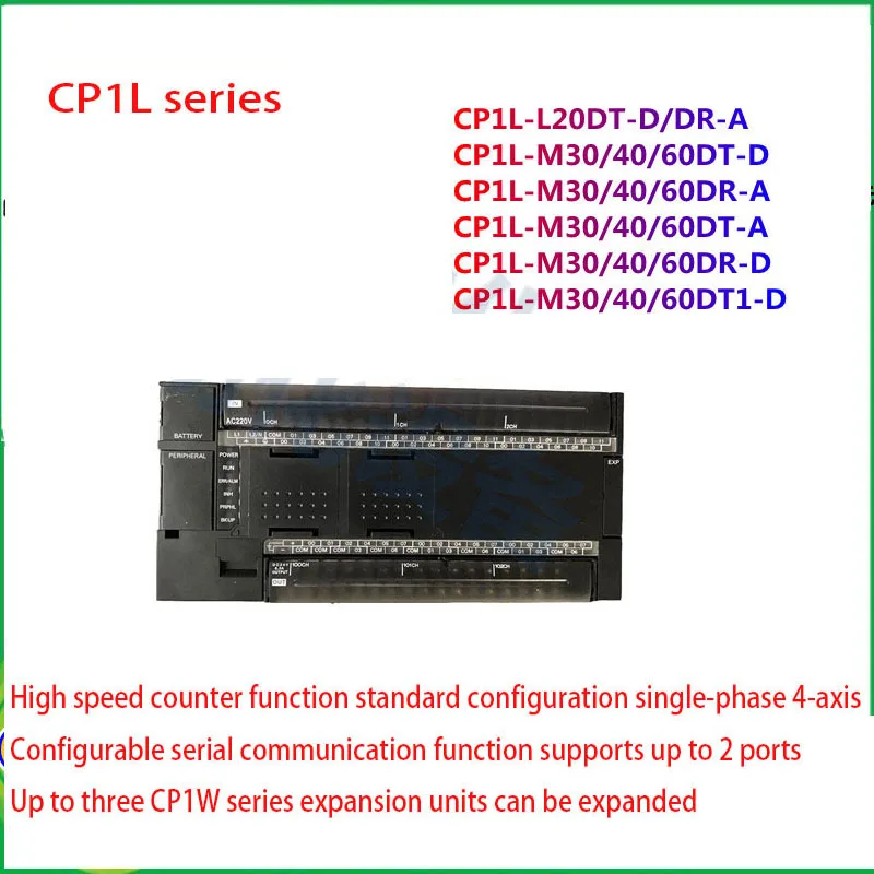 

CP1L series PLC CP1L-M40DT-D CP1L-M40DR-A CP1L-M60DR-A CP1L-M60DT-D CP1L-M60DT-A CP1L-M30DT1-D CP1L-M60DT1-D