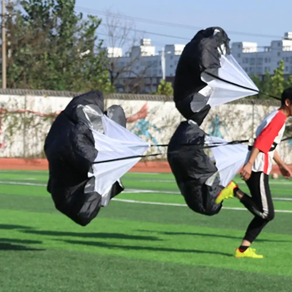 축구 속도 저항 낙하산 근력 훈련 낙하산, 농구 달리기 우산 축구 밴드 드래그 연습기 U5i9